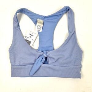 L space ribbed tara bikini top size XS